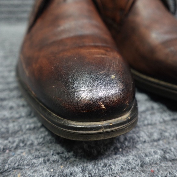 Ecco Shoes Mens 7 Brown Melbourne Leather Chukka Boots Lace Up Casual Dress main image 11